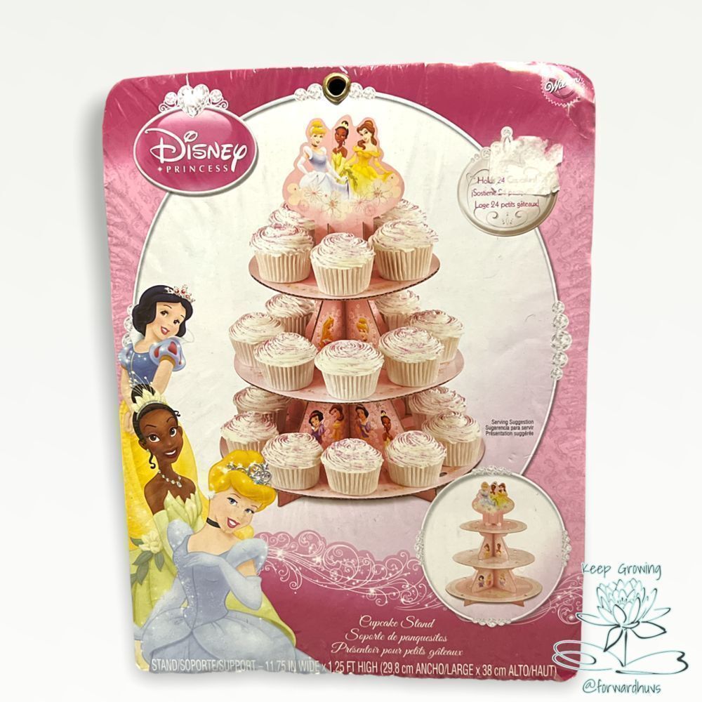 Wilton Disney Princess Cupcake Tower - New in Package (Holds 24 Cupcakes)